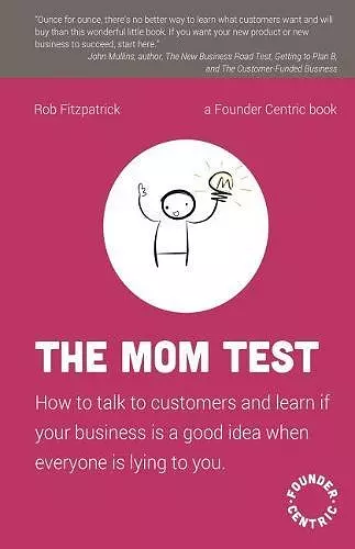 The Mom Test cover