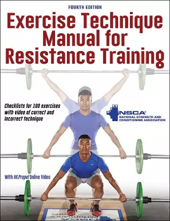 Exercise Technique Manual for Resistance Training cover