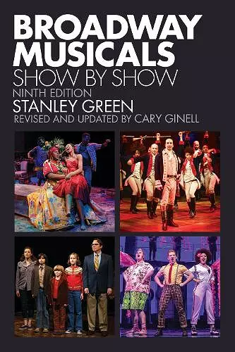 Broadway Musicals, Show by Show cover