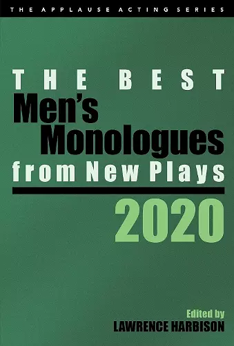 The Best Men's Monologues from New Plays, 2020 cover