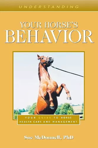 Understanding Your Horse's Behavior cover