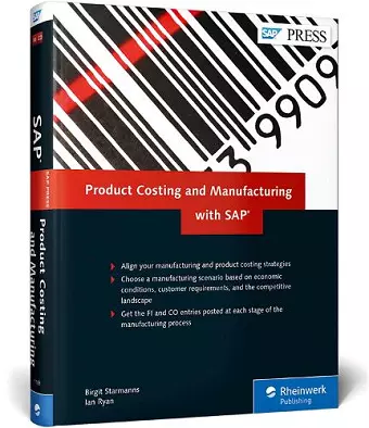 Product Costing and Manufacturing with SAP cover