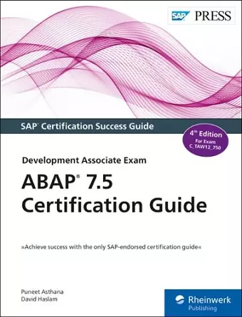 ABAP 7.5 Certification Guide cover