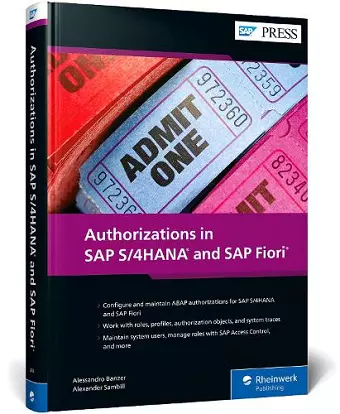 Authorizations in SAP S/4HANA and SAP Fiori cover