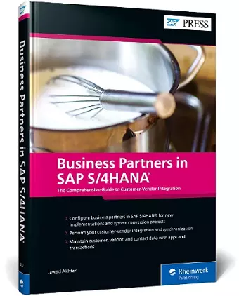 Business Partners in SAP S/4HANA cover