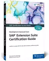 SAP Extension Suite Certification Guide cover