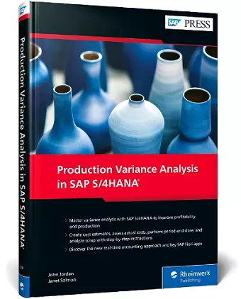 Production Variance Analysis in SAP S/4HANA cover