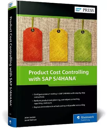 Product Cost Controlling with SAP S/4HANA cover