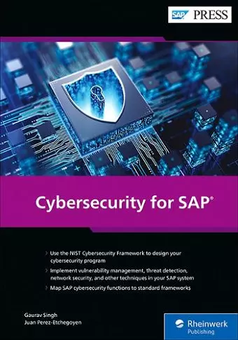 Cybersecurity for SAP cover