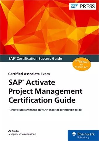 SAP Activate Project Management Certification Guide cover