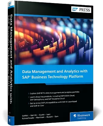 Data Management and Analytics with SAP BTP cover