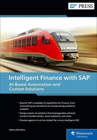 Intelligent Finance with SAP cover
