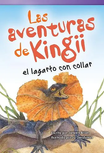 Las aventuras de Kingii el lagarto con collar cover