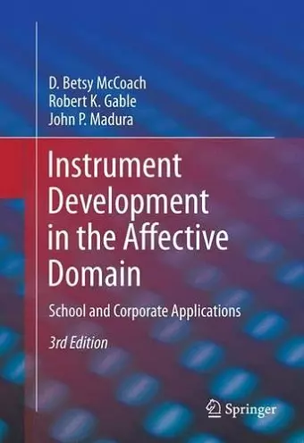 Instrument Development in the Affective Domain cover