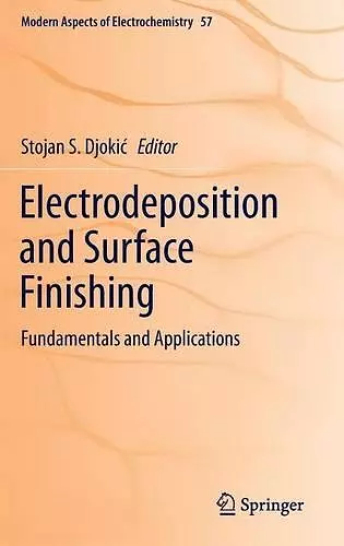 Electrodeposition and Surface Finishing cover