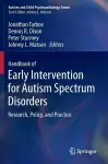 Handbook of Early Intervention for Autism Spectrum Disorders cover