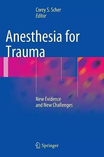 Anesthesia for Trauma cover