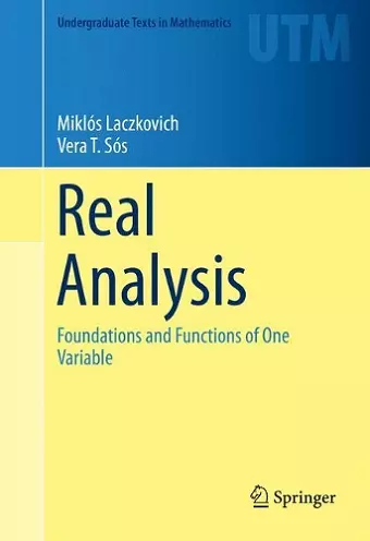 Real Analysis cover