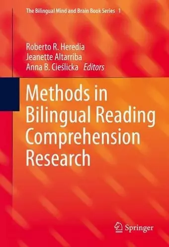 Methods in Bilingual Reading Comprehension Research cover