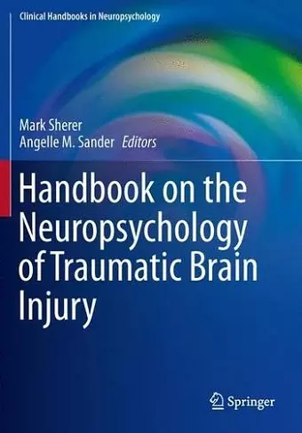 Handbook on the Neuropsychology of Traumatic Brain Injury cover