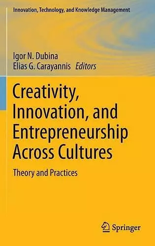 Creativity, Innovation, and Entrepreneurship Across Cultures cover