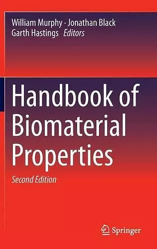 Handbook of Biomaterial Properties cover