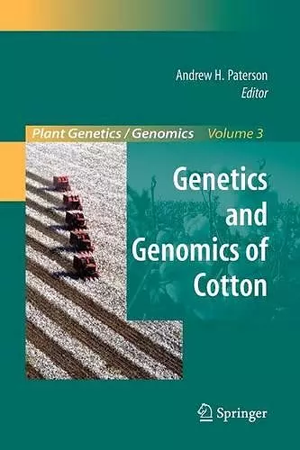 Genetics and Genomics of Cotton cover