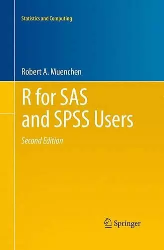 R for SAS and SPSS Users cover