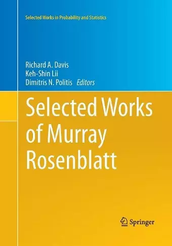 Selected Works of Murray Rosenblatt cover