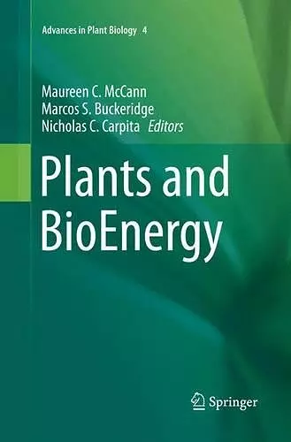 Plants and BioEnergy cover