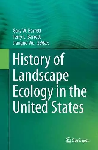 History of Landscape Ecology in the United States cover