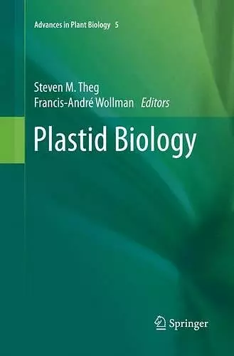 Plastid Biology cover