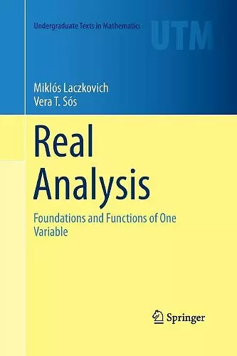 Real Analysis cover