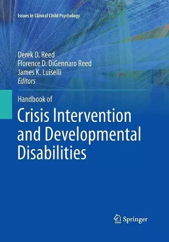 Handbook of Crisis Intervention and Developmental Disabilities cover