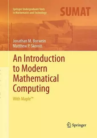 An Introduction to Modern Mathematical Computing cover