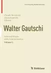 Walter Gautschi, Volume 1 cover