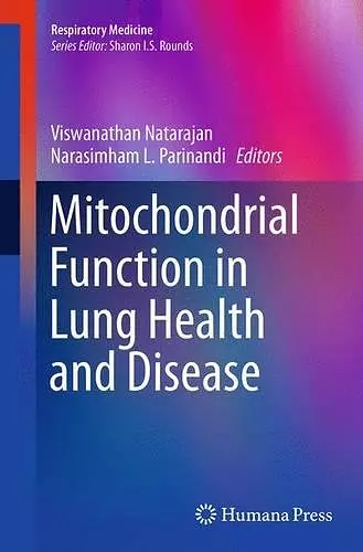 Mitochondrial Function in Lung Health and Disease cover