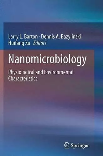 Nanomicrobiology cover