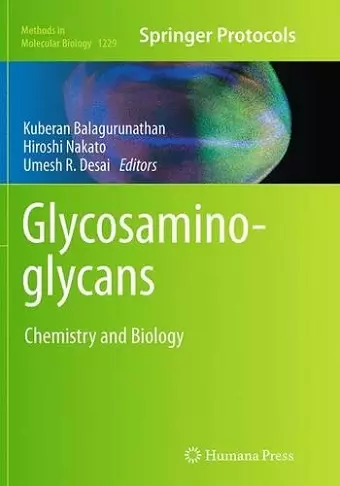 Glycosaminoglycans cover