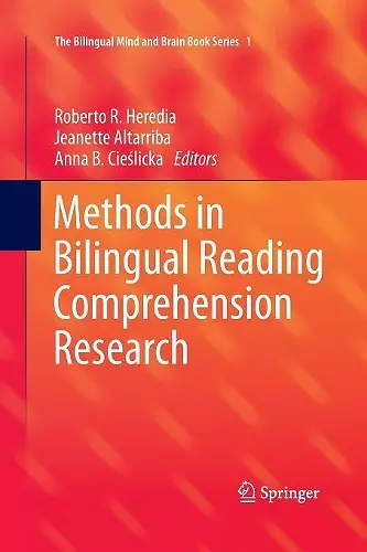 Methods in Bilingual Reading Comprehension Research cover