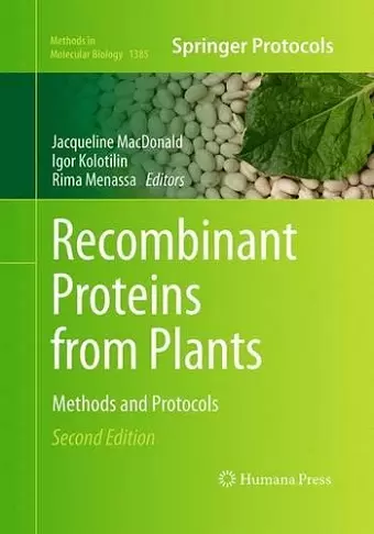 Recombinant Proteins from Plants cover