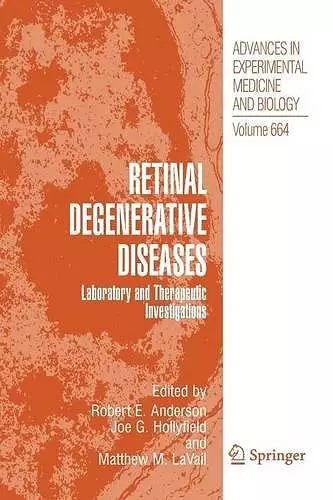 Retinal Degenerative Diseases cover