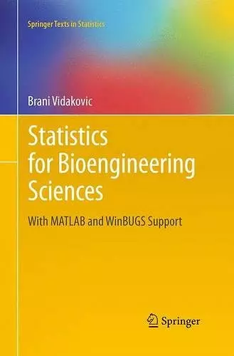 Statistics for Bioengineering Sciences cover