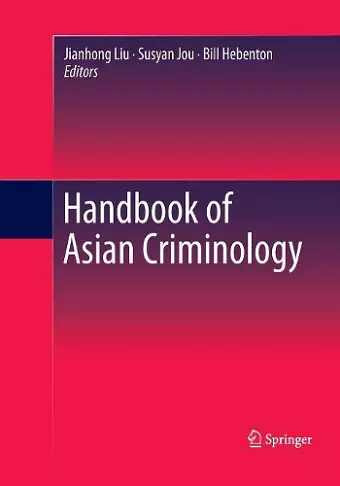 Handbook of Asian Criminology cover
