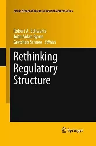 Rethinking Regulatory Structure cover