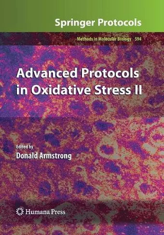 Advanced Protocols in Oxidative Stress II cover