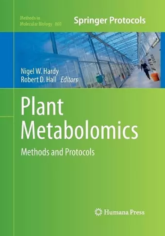 Plant Metabolomics cover