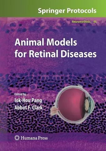 Animal Models for Retinal Diseases cover