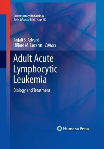 Adult Acute Lymphocytic Leukemia cover