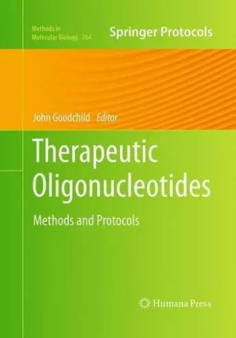 Therapeutic Oligonucleotides cover